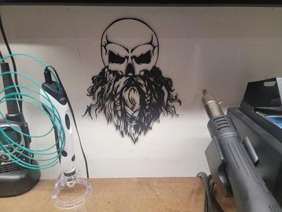 Viking Skull Wall Decor