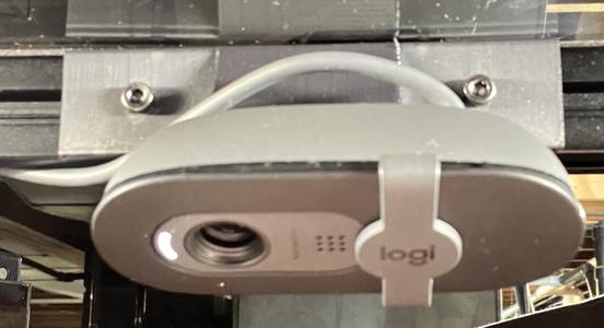 Mounting Bracket for Logitech Brio 101 on 2020 Extrusion