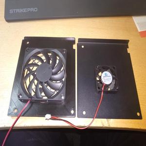Geeetech A10 80mm fan cover update