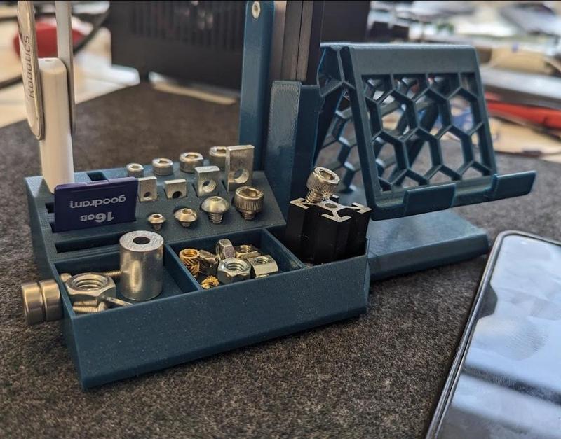 Engineering Desk Phone Stand