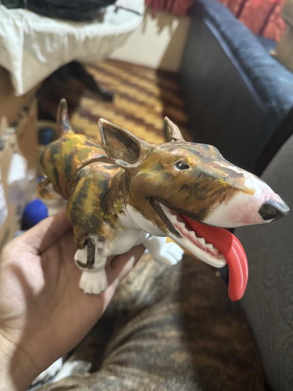 NANA THE ARTICULATED BULL TERRIER FLEXI