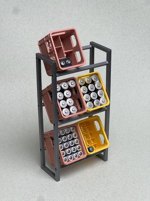 Beer crate stand