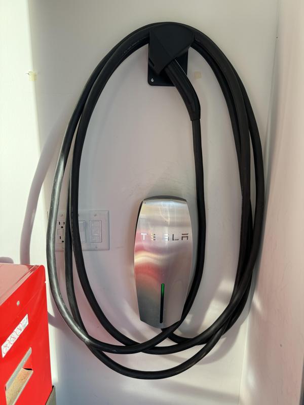 tes•LAX Brand NACS Premium Quality Charging Cable Organizer Hook Holder, Durable & Compact, Ideal for Home and Office Use, Sideways Space Saving Design, Compatible with Various Cable Types - Perfect for Tidy & Clutter-Free Environments