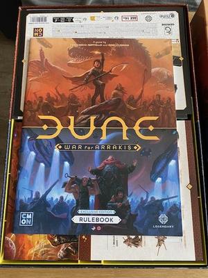 Dune: War for Arrakis insert