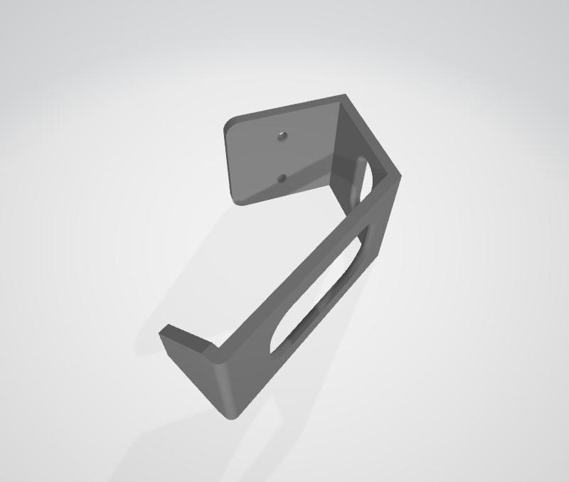 Universal under desk controller holder