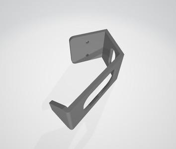 Universal under desk controller holder