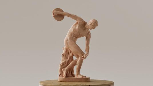 Myron Sculpture - Art - Discobolo