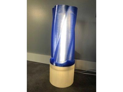 Twisted lamp