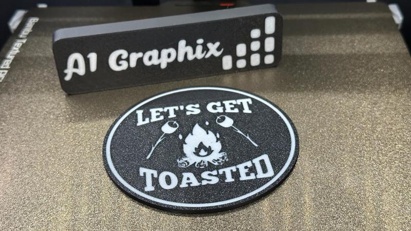 Lets Get Toasted - Coaster