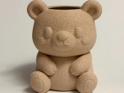 Bear Buddy Pen Holder / Pencil Holder