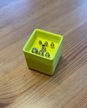 Gridfinity - Threaded Insert Solder Iron Insert Storage