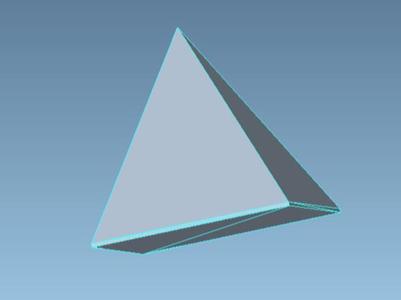 Simple pyramid
