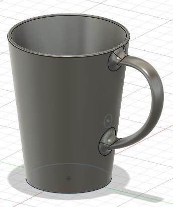 cup with handle