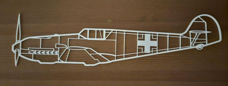 Aircraft Wallart Series Bf109