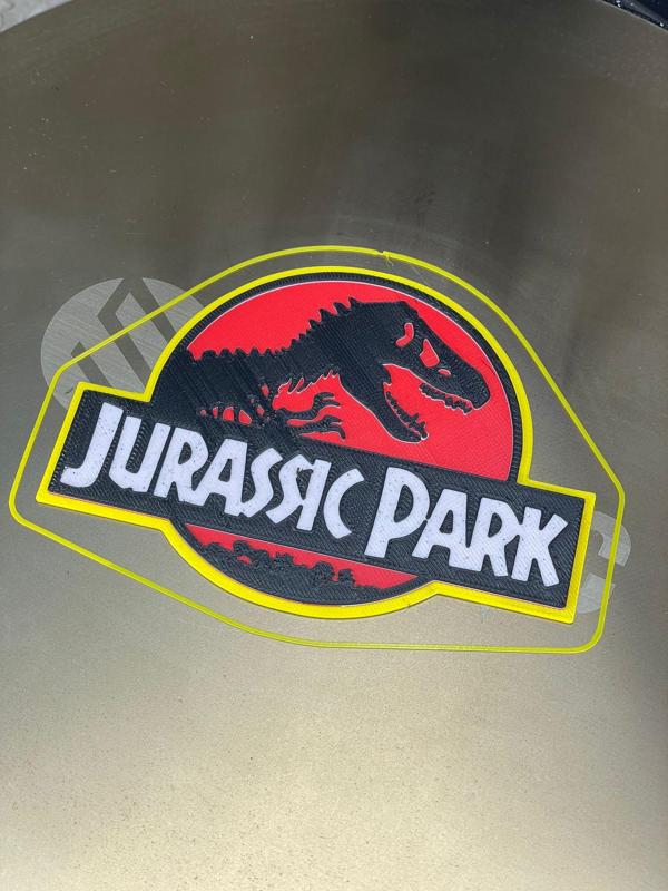 Jurassic Park Logo - Multicolor