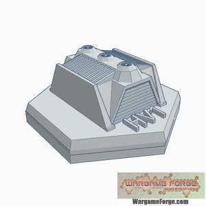 Military Vehicle Garage Hex Map Scale HMSMil008