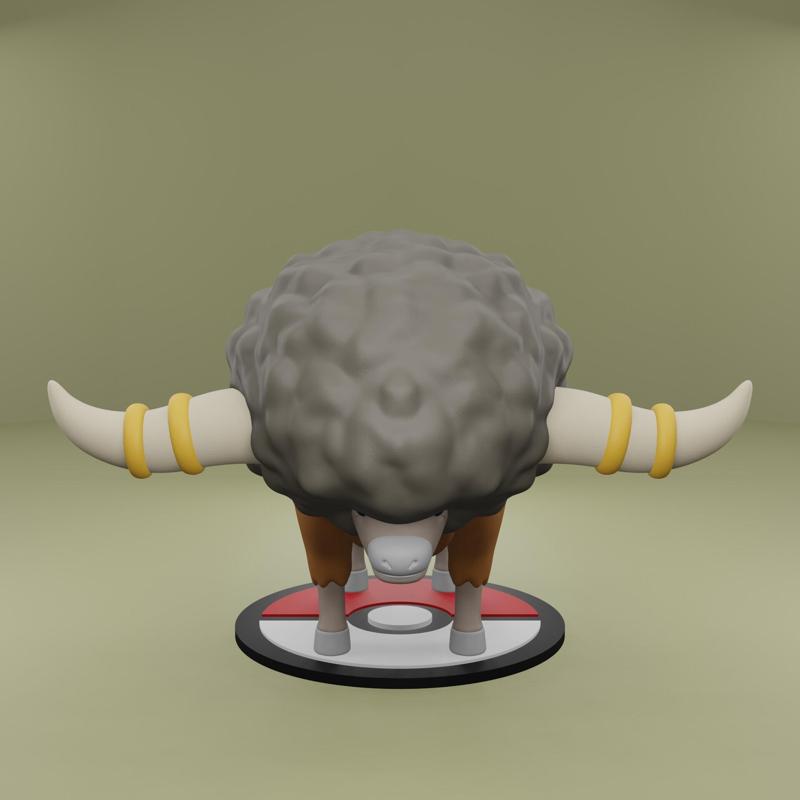 Pokemon No. 626 Bouffalant