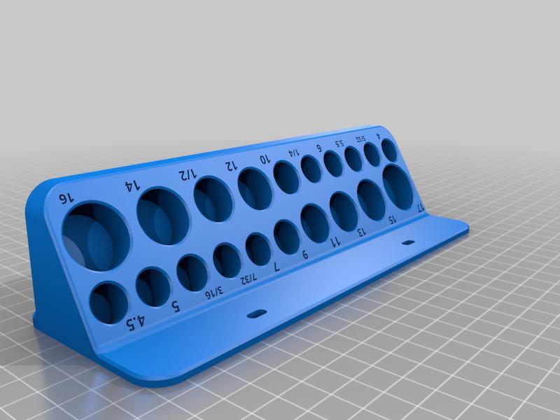 Wall Tool Holder Hex Bit Sockets Tweezers ...