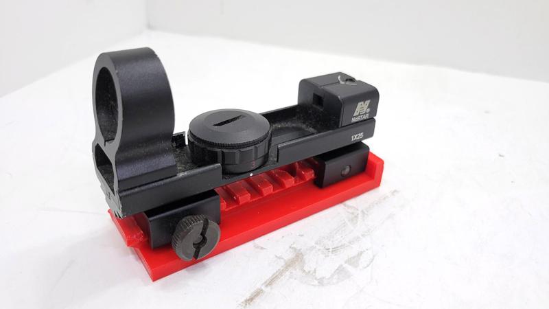 Wall-Mounted Picatinny Attachment Holder