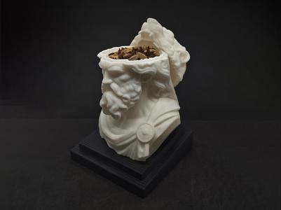 Hercules Bust Secret Stash Box 
