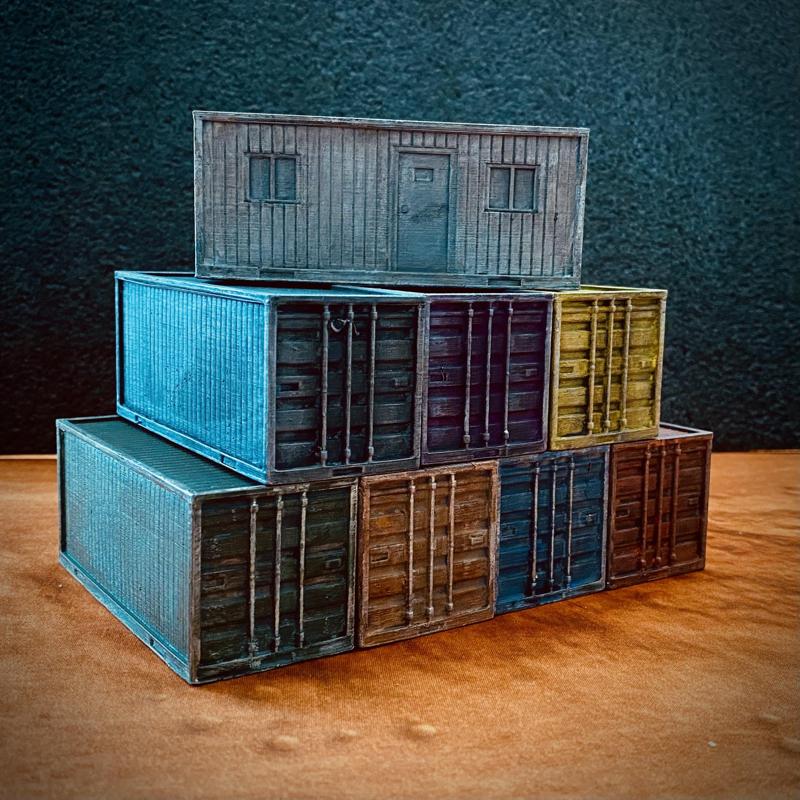 Shipping Containers & Construction Site Office