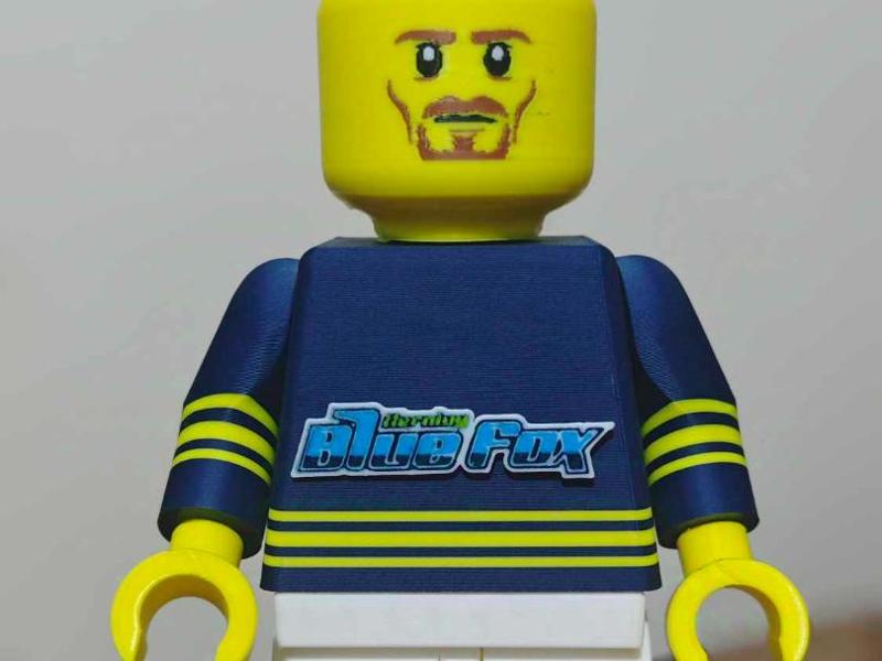 Brick Man - Herning blue fox (500%)