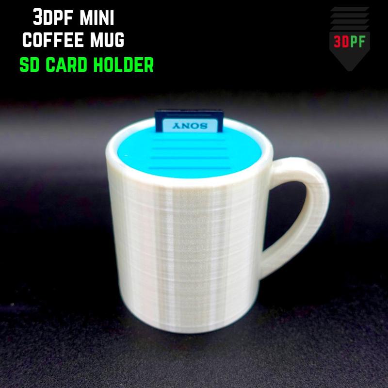 SD Card Holder (Mini Coffee Mug)