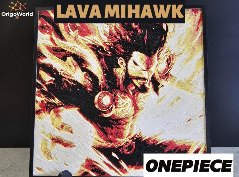 Lava Mihawk Dracule with customizable framework