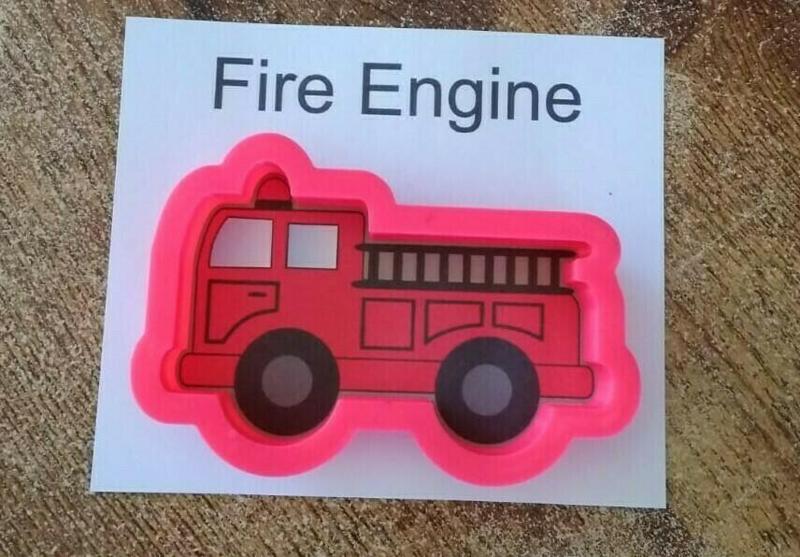 Fire Engine Cookie Cutter