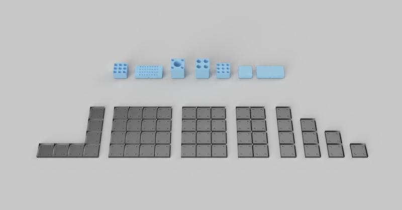 BenchBloc - Magnetic Tube Rack System