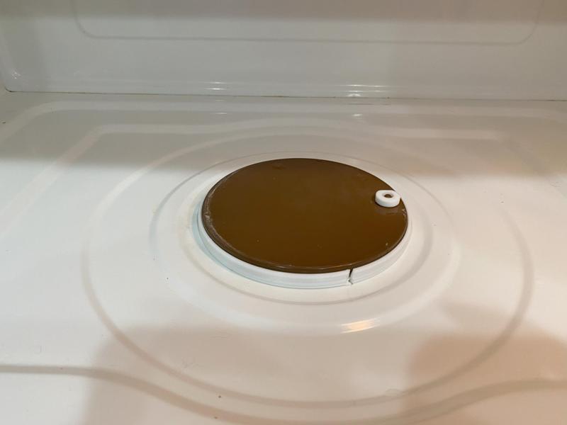 Microwave Rotation Disc Support