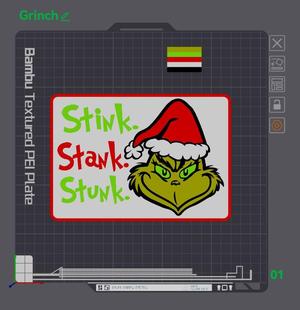 2D Grinch Stink Stank Stunk