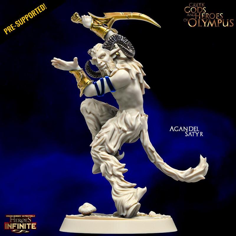 Agandel, Satyr (Greek Gods and Heroes of Olympus)