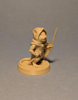 Mouseling warrior FDM supportless