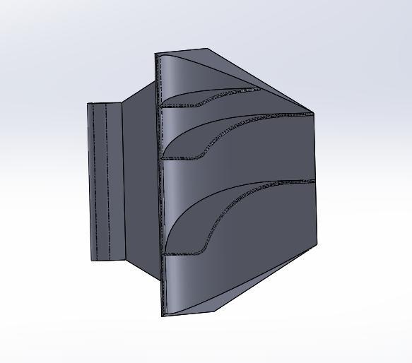 #0142 [REMIX] Vent Flap with Vanes