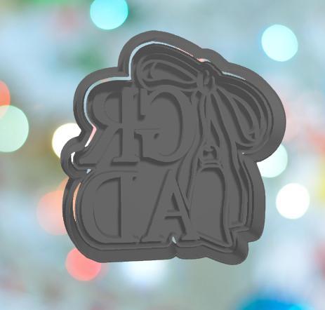 Graduation Grad With Tassel Cookie Cutter