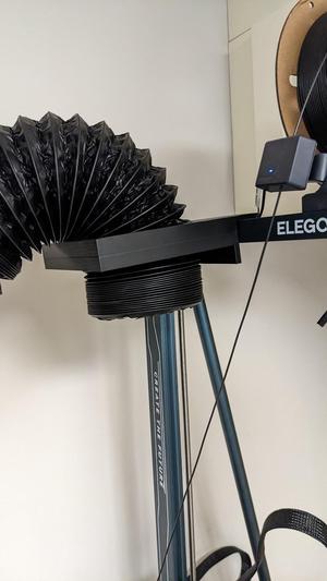 Elegoo Neptune 3 Max adapter for 4 inch ducting