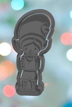 Christmas Boy Elf Cookie Cutter