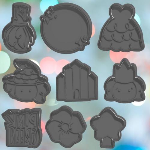Wicked Mini 6.5cm Cookie Cutter Set
