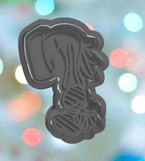 Adult Christmas Grinch Cookie Cutter
