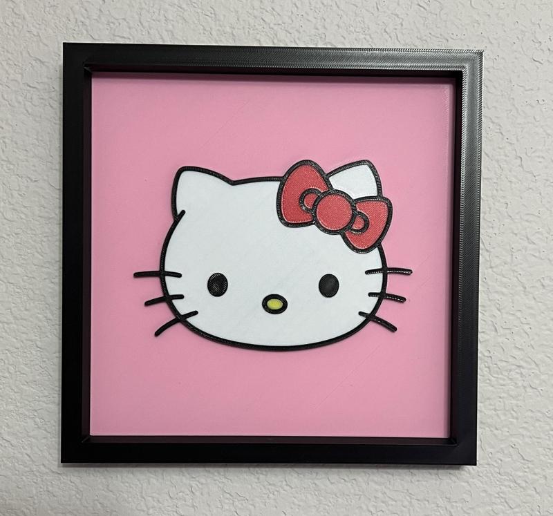 Hello Kitty and Friends Shadowbox