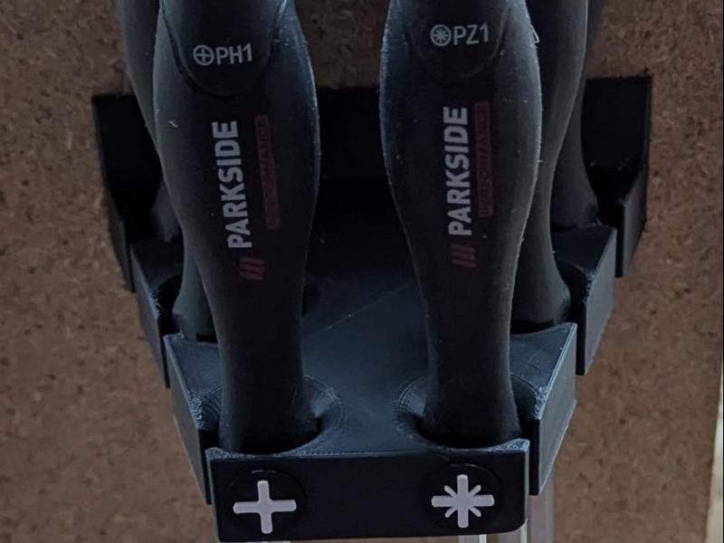 Support mural pour tournevis Parkside Performance