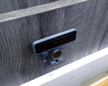 Kitchen Drawer-in-drawer magnetic lock lever & hidden drawer handles