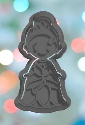 Princess Tiana Cookie Cutter