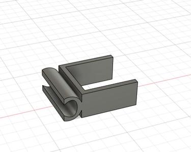 Desk cable holder