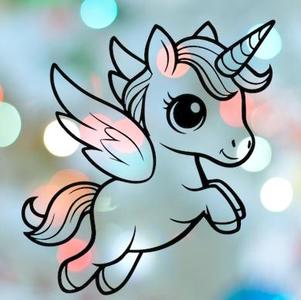 Unicorn 1 Cookie Cutter