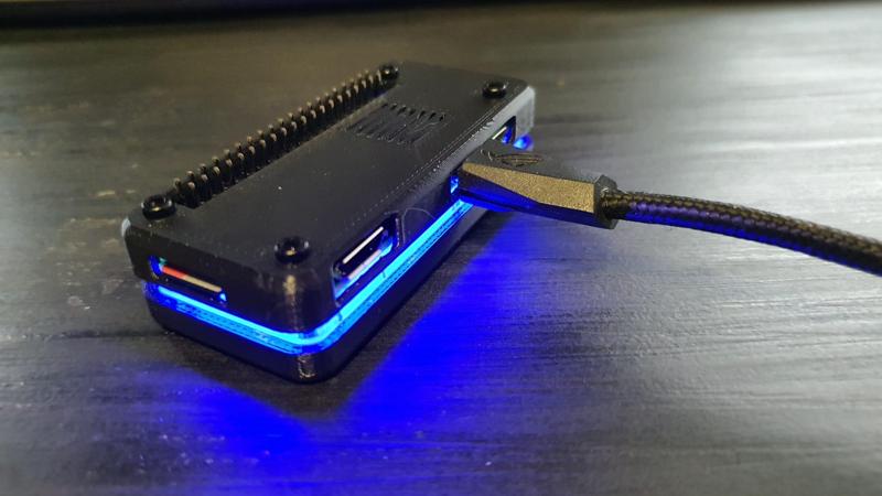 RASPBERRY PI ZERO 2W CASE - USB PORTABLE