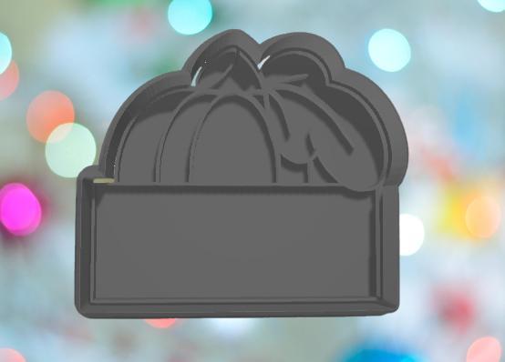 Fall Pumpkin Plaque Cookie Cutter