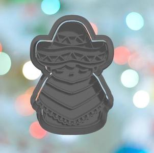 Baby Shower Fiesta Baby Boy Cookie Cutter