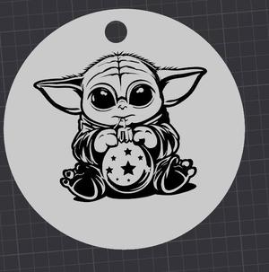 Grogu Christmas Ornament